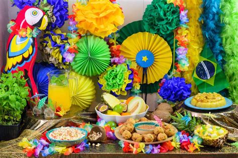 Brazilian themed party with the Orlando Magic